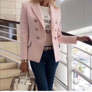 High quality soft pink blazer